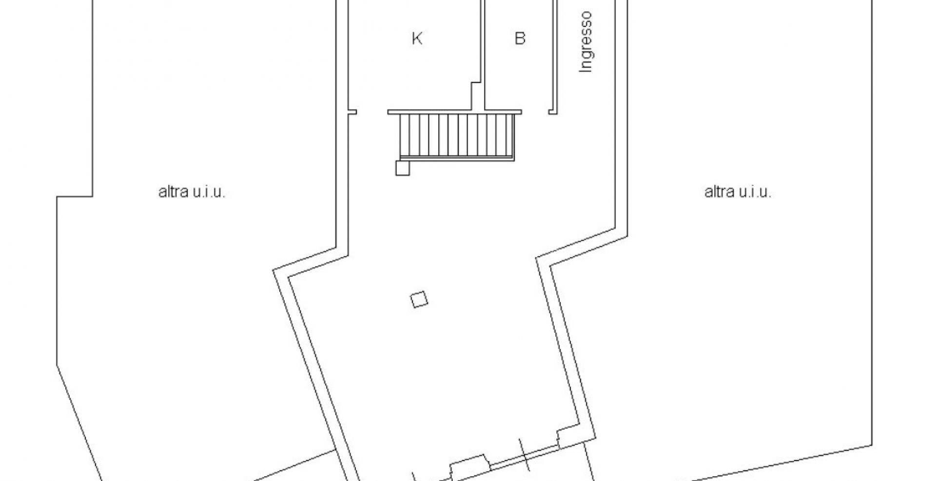 Appartamento di 180 mq. disposto su 2 livelli con grande giardino e piacevole vista sul verde