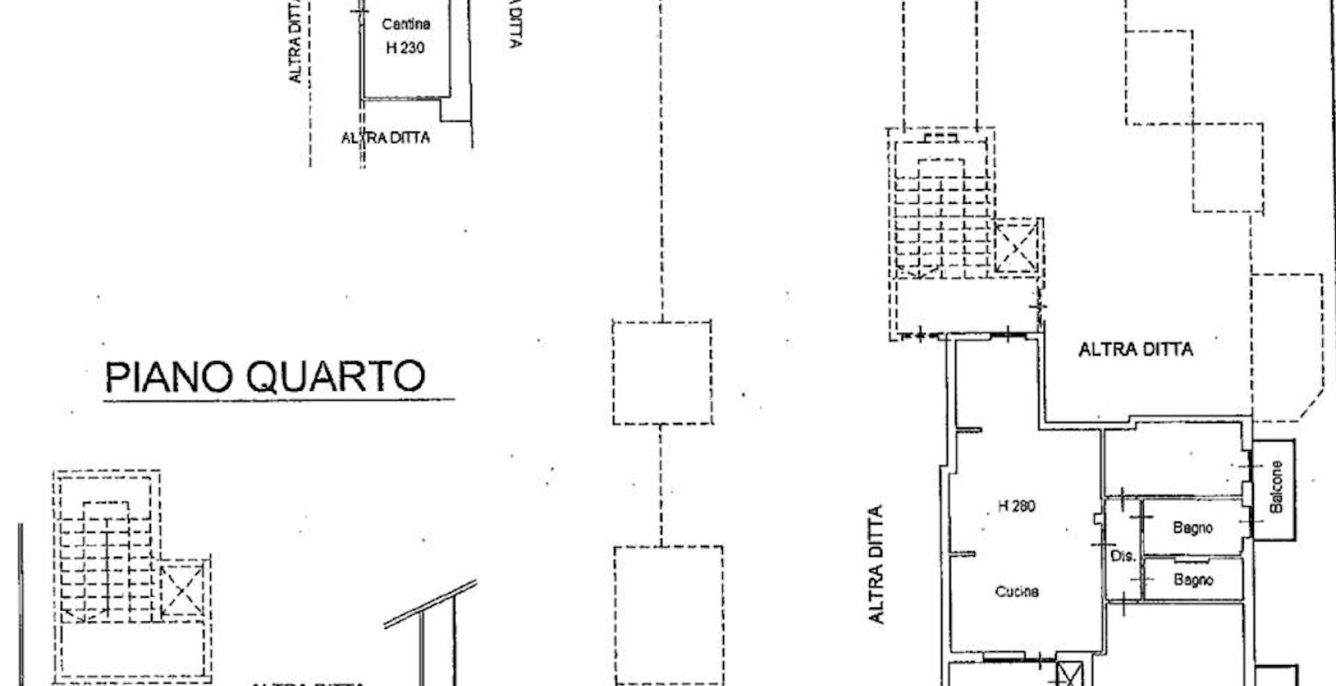 Attico, trilocale, con bella vista mare, di fronte alle spiagge ed alla pista ciclabile